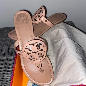 Tory Burch Nude Miller - Size 10